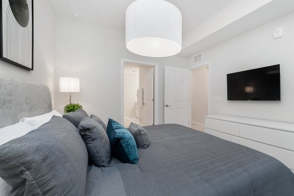 Master King Bedroom 1 (Angle)
43" Roku TV