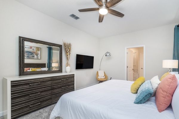 Master King  Bedroom 1 (Angle)
50" Smart TV