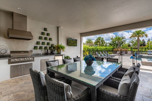 This home has a child safety fence for added protection