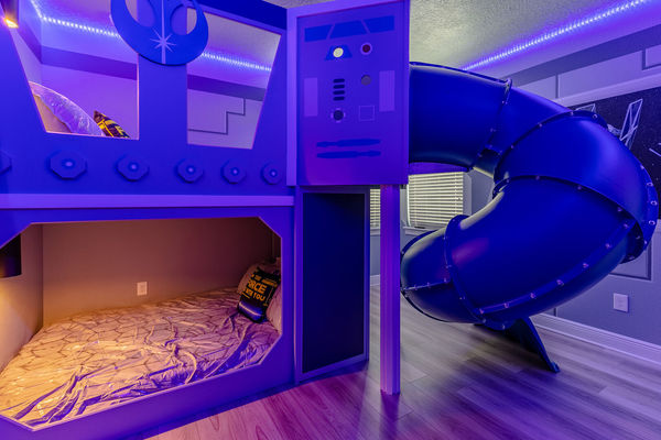 Slide out of bed in the morning