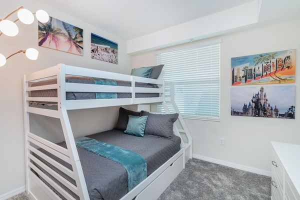 Twin/Double Bunk Bedroom 2
With Twin Trundle Bed