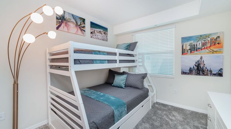 Twin/Double Bunk Bedroom 2
With Twin Trundle Bed