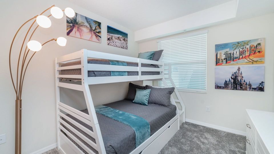 Twin/Double Bunk Bedroom 2
With Twin Trundle Bed