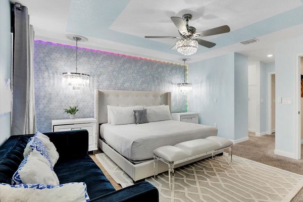 Master King Bedroom 1 (Angle)