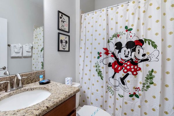 Hall Bathroom 5 Downstairs
Tub/Shower Combo