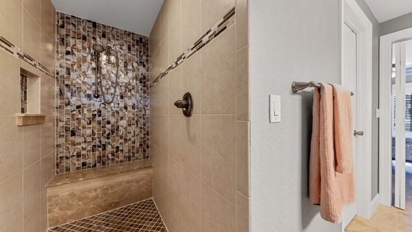 Master bathroom shower
