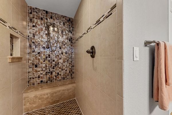 Master bathroom shower