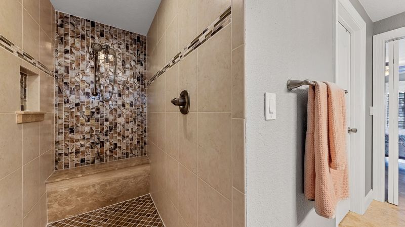 Master bathroom shower