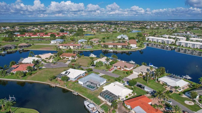 Popular Bird Section canalfront home in Punta Gorda Isles (Boat lift not available)