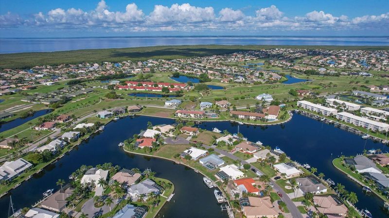 Popular Bird Section canalfront home in Punta Gorda Isles (Boat lift not available)