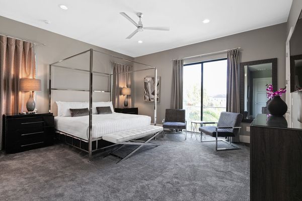 Master suite located upstairs