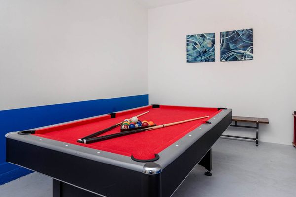 Game Room
Pool Table Converts to Ping Pong Table
2 Video Arcades