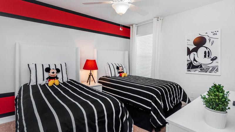 Two Twins Bedroom 4
Mickey Theme