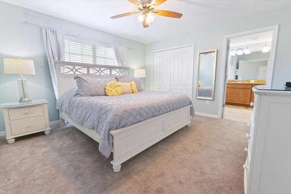 Master King Bedroom 1 Upstairs
Attached Bathroom