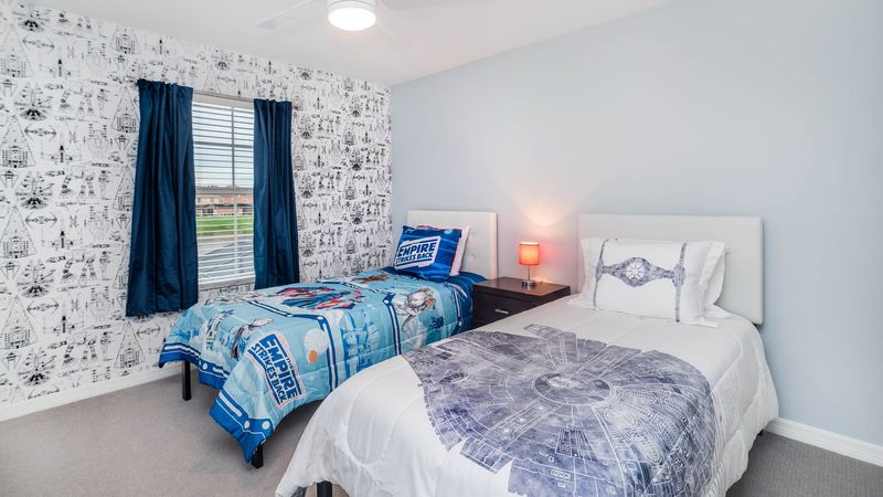 Two Twins Bedroom 2 Upstairs
Star Wars Theme