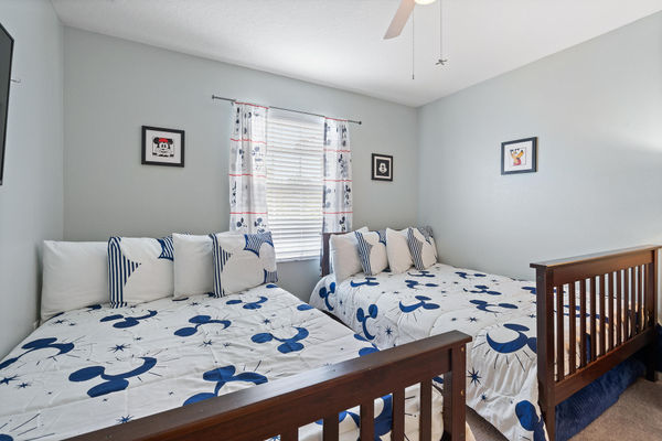 Two Doubles + Twin Trundle Bedroom 3