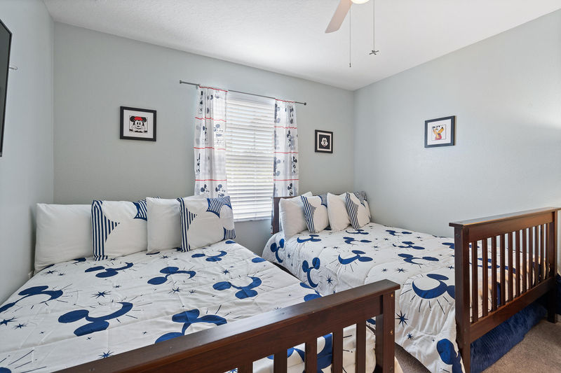 Two Doubles + Twin Trundle Bedroom 3