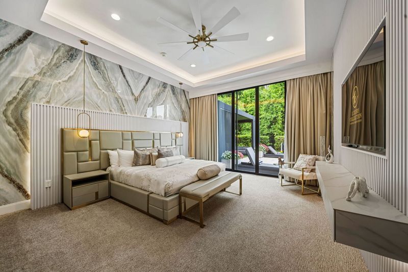 Enjoy some rest in one of the 9 luxury bedrooms in this beautiful home