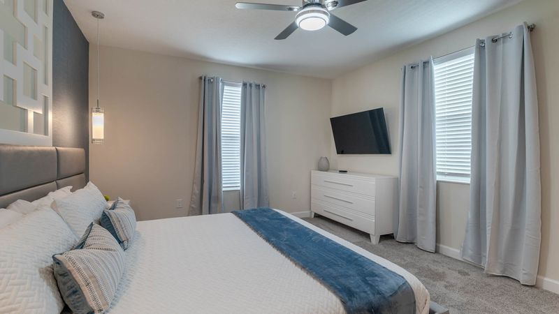 Master King Bedroom  2 (Angle)
55" Smart TV