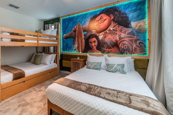 Bedroom 4 (Angle)
Double over Double bunk + Queen bed and Twin Trundle Bed