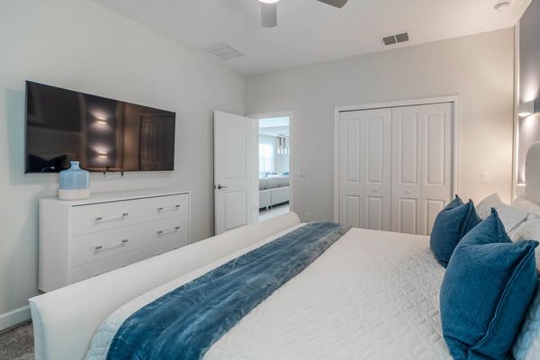 Master King Bedroom 1 (Angle)
55" Smart TV