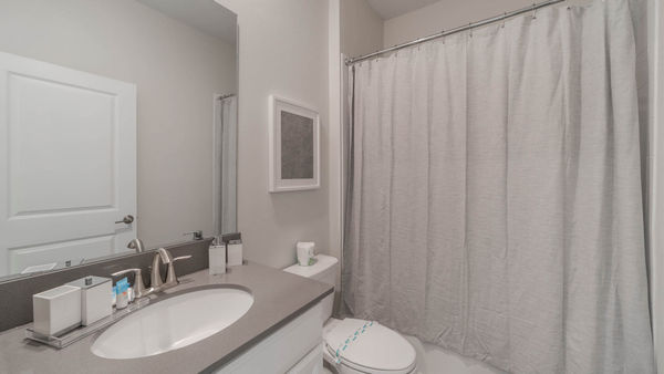 Hall Bathroom 3 Downstairs
Tub/Shower Combo