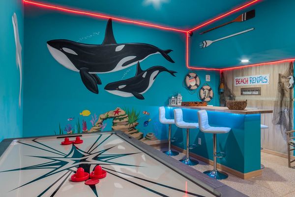 Game Room Downstairs
Air Hockey, Has AC