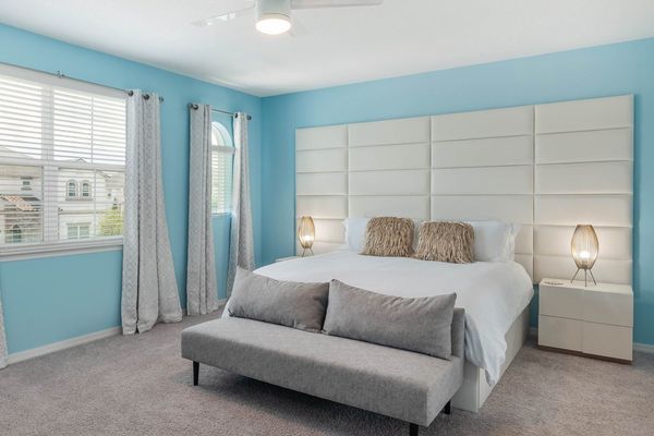 Master King Bedroom 2 Upstairs