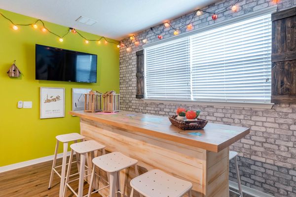 Billiards Room (Angle) Upstairs
50" Roku TV