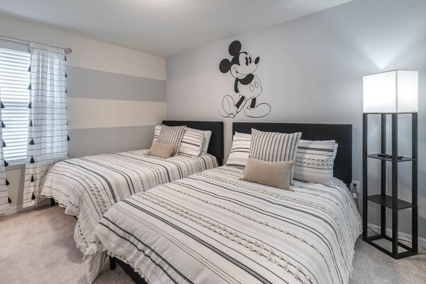 Two Doubles Suite Bedroom 3 Upstairs
Attached Bathroom