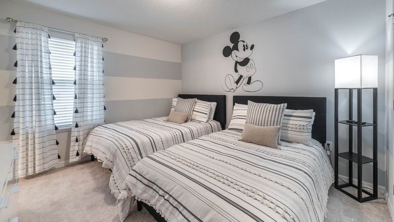 Two Doubles Suite Bedroom 3 Upstairs
Attached Bathroom