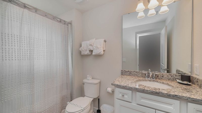 Two Twins Suite Bathroom 5 Upstairs
Tub/Shower Combo