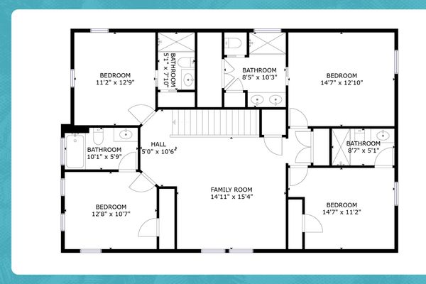 Floor Plan 2nd Floor