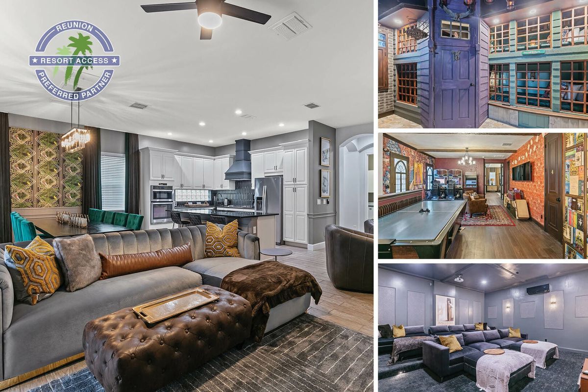 The Wizarding Manor at Reunion  welcomes you to an experience like none other! Photos updated: Oct 2022