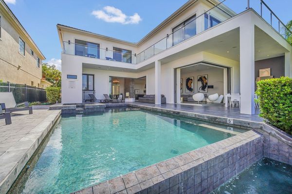 Soak up the sun's rays while enjoying a refreshing swim in the infinity edge pool