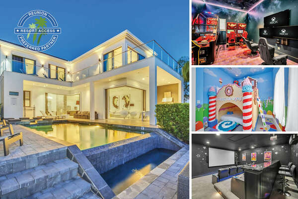 Modern Sunset Mansion