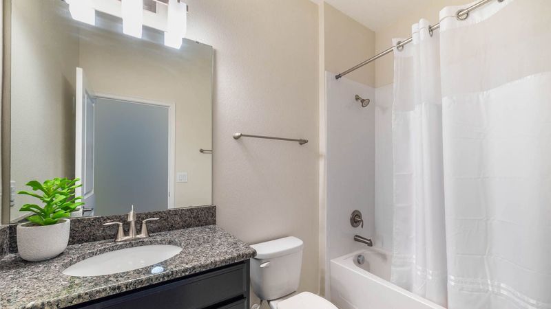 King Suite Bathroom 2 Downstairs
Tub/Shower Combo