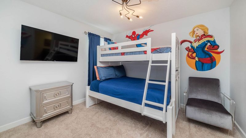 Twin/Double Bunk Bedroom 6
50" Roku TV