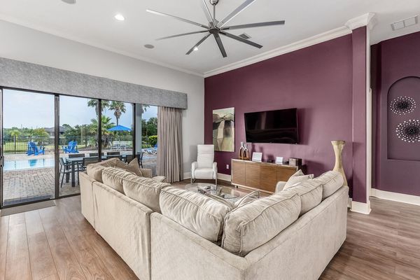 Admire all the beautiful views outside.