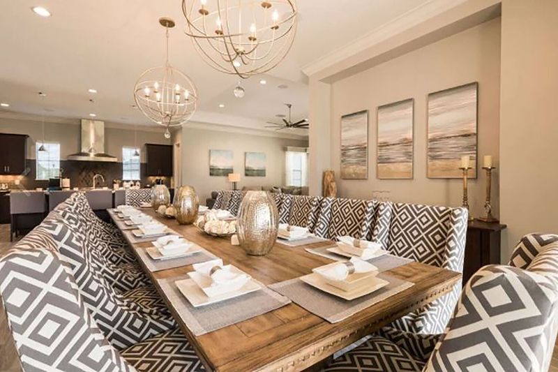 This table is perfect for enjoying delicious meals