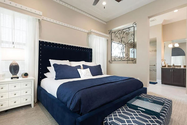 After a long day of adventures, laydown into the king-sized beds in the second bedroom