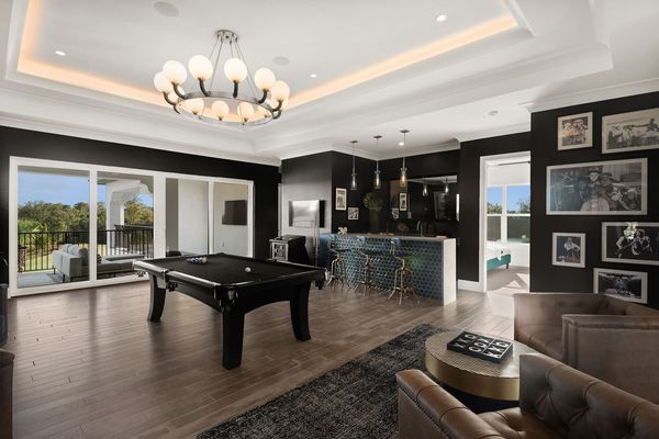 Head upstairs to the loft area with comfortable seating