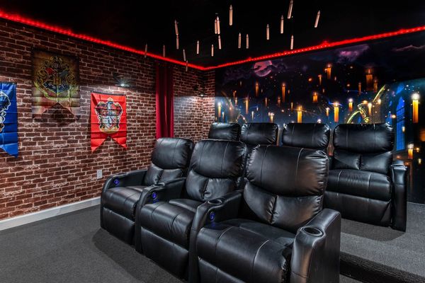 Theater Room Upstairs
Harry Potter Theme