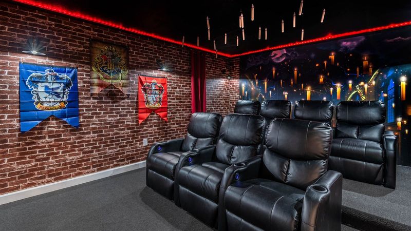 Theater Room Upstairs
Harry Potter Theme