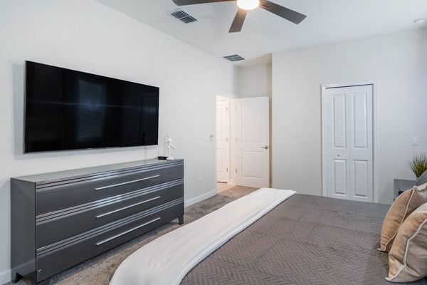 Master King Bedroom 1 (Angle)
65" Smart TV