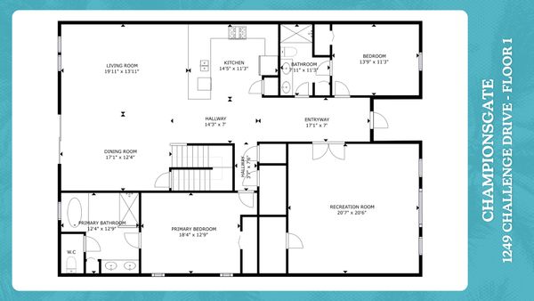 Floor Plan 1st Floor