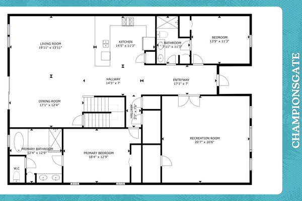 Floor Plan 1st Floor