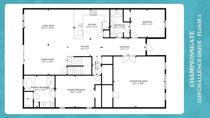 Floor Plan 1st Floor