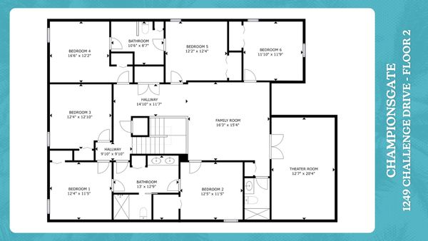 Floor Plan 2nd Floor