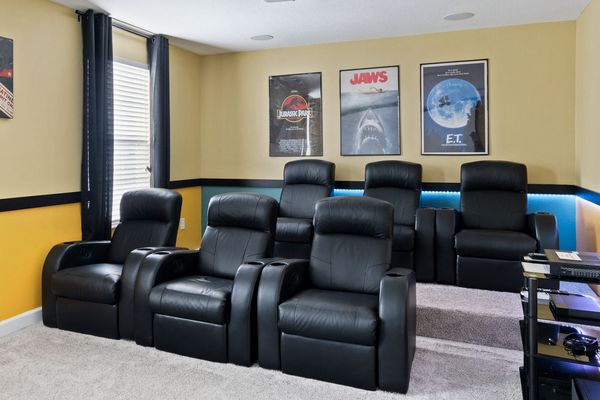 Theater Room (Angle) Upstairs